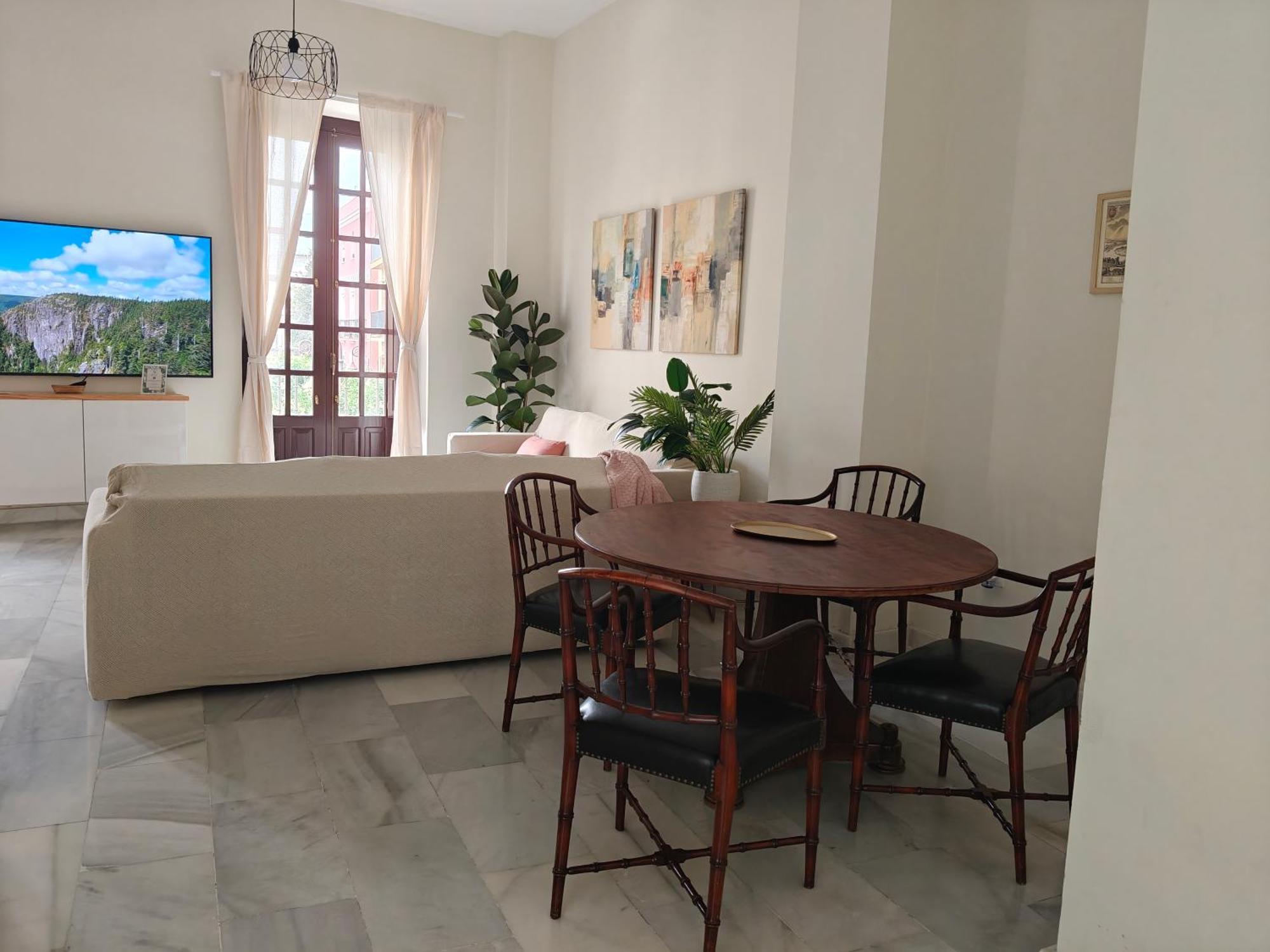 Charming Bright Apartment With Balconies On Cuesta Del Rosario إشبيلية المظهر الخارجي الصورة